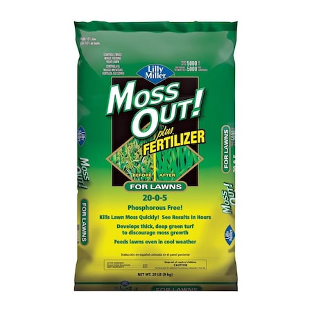 Lilly Miller Moss Out Moss Control Granules 20 lb 100508946